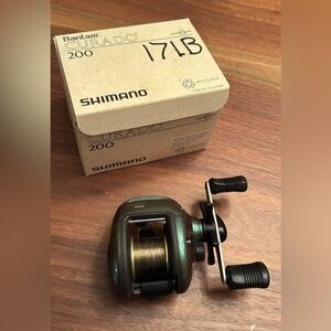 New Shimano Bantam Curado 200 Baitcaster